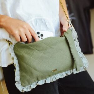 Clutch Negro Lino